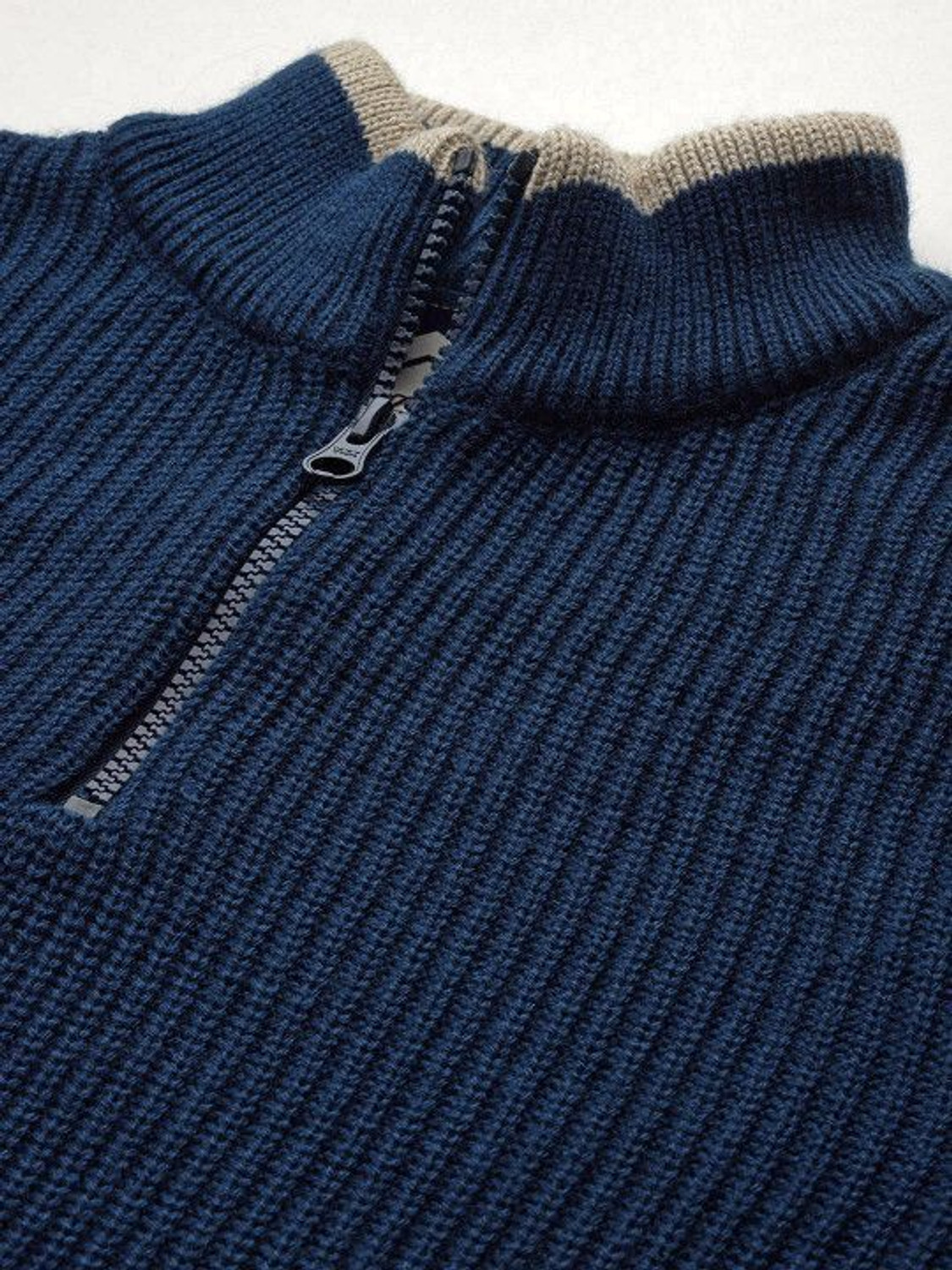 Image of Roadster Solid High Neck Casual Men Grey Sweater