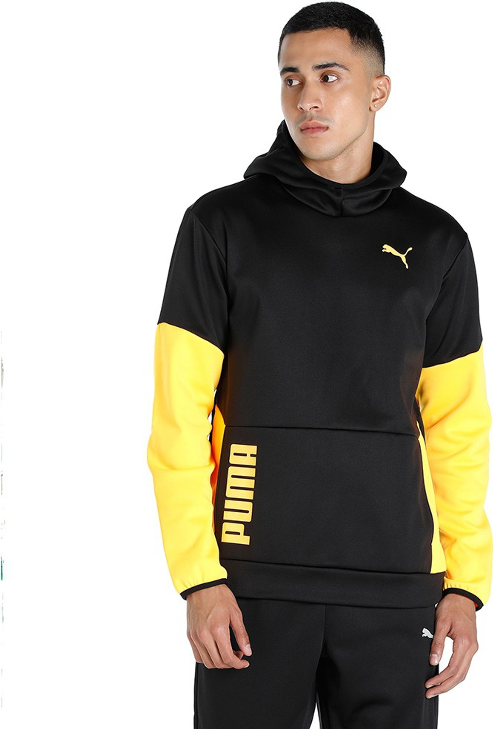 Image of PUMA Full Sleeve Color Block Men Sweatshirt