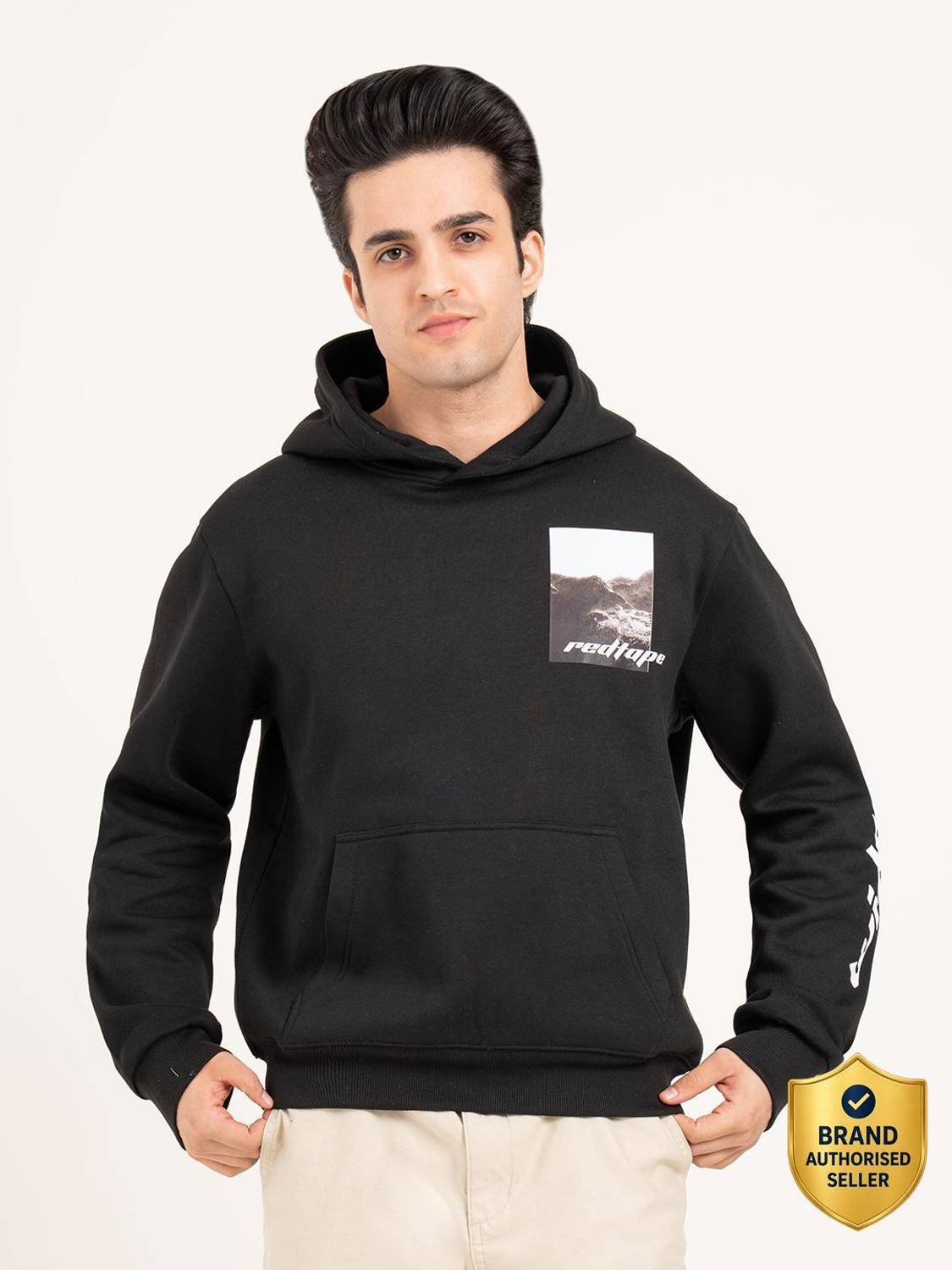 RED TAPE Men Red Sweatshirt - Image 1