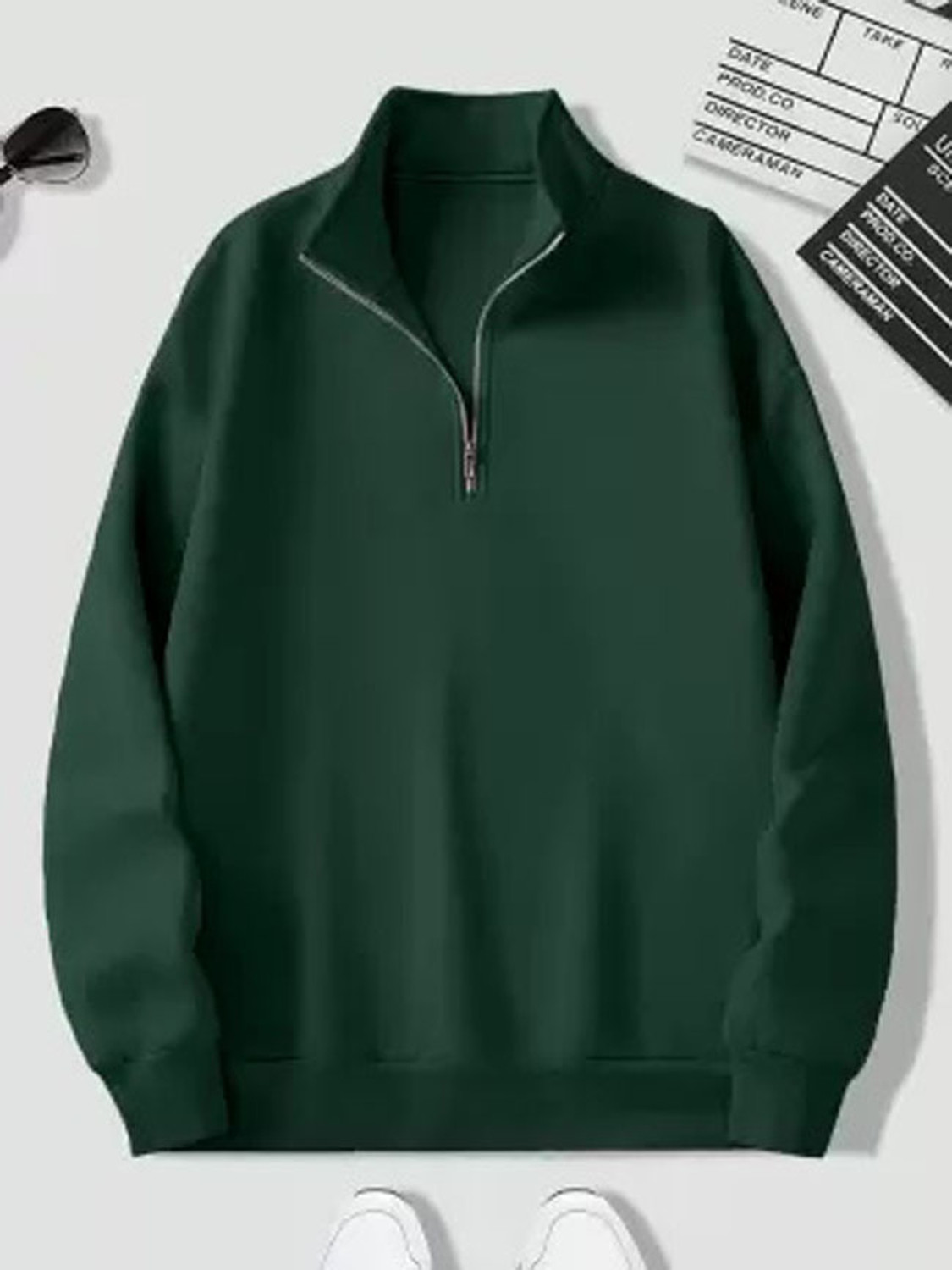 Image of xpecto style Full Sleeve Solid Men Sweatshirt