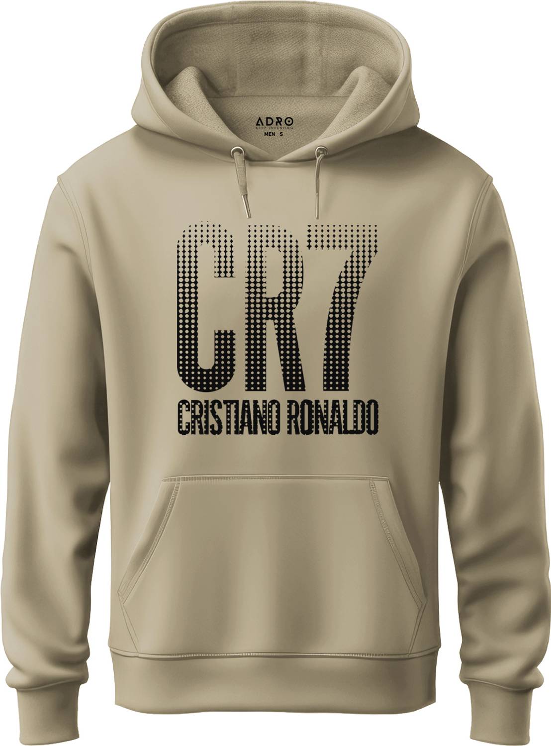 ADRO Full Sleeve Printed Men Reversible Sweatshirt