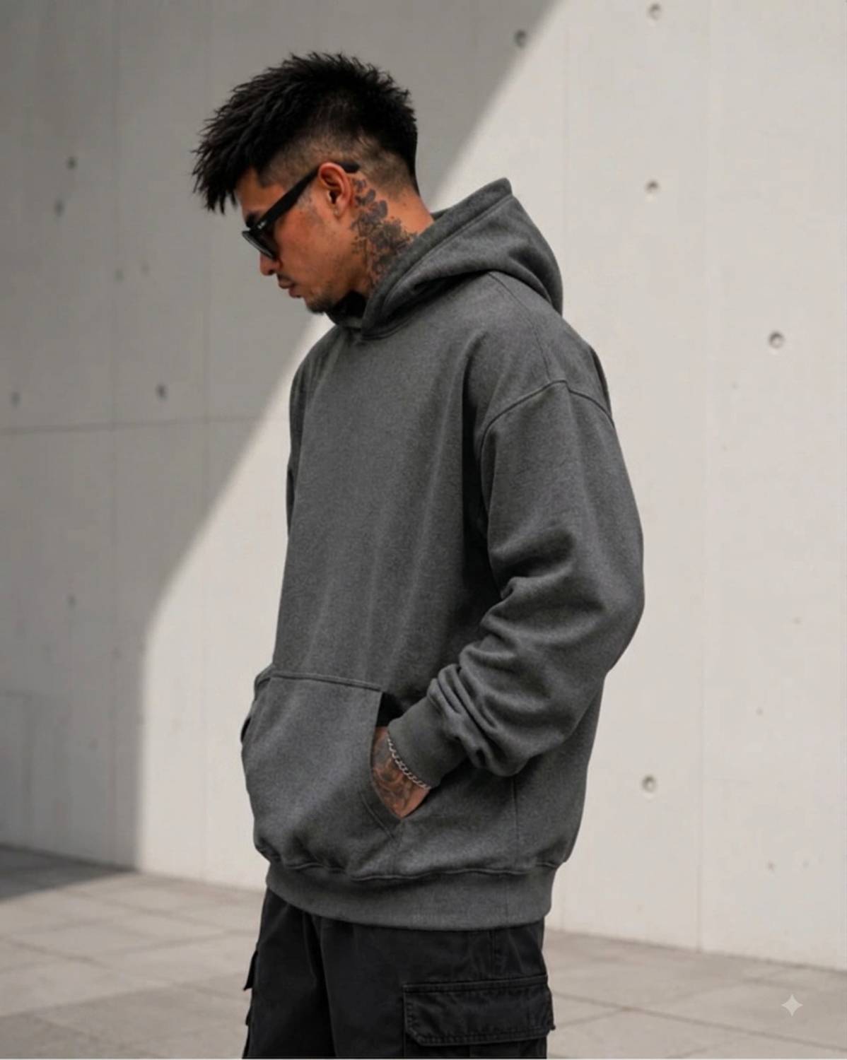 Pink Angel Men's Pink Sweatshirt - Image 3
