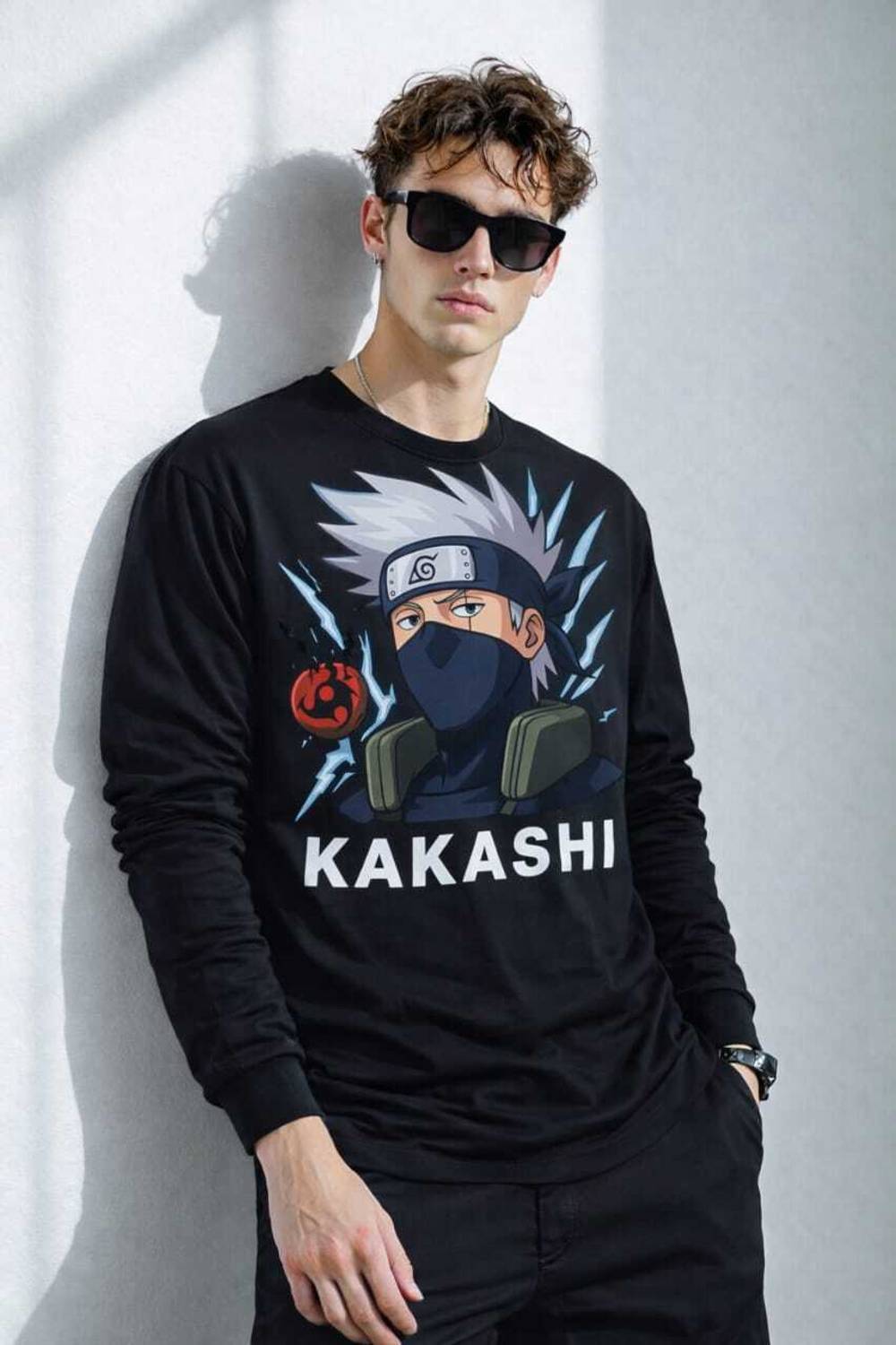 ACEBERE Full Sleeve Graphic Print, Printed Men Sweatshirt