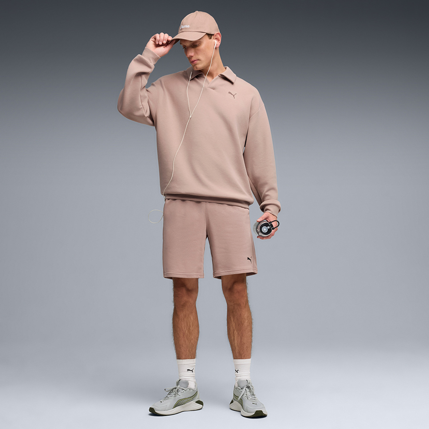 Image of PUMA Full Sleeve Solid Men & Women Sweatshirt