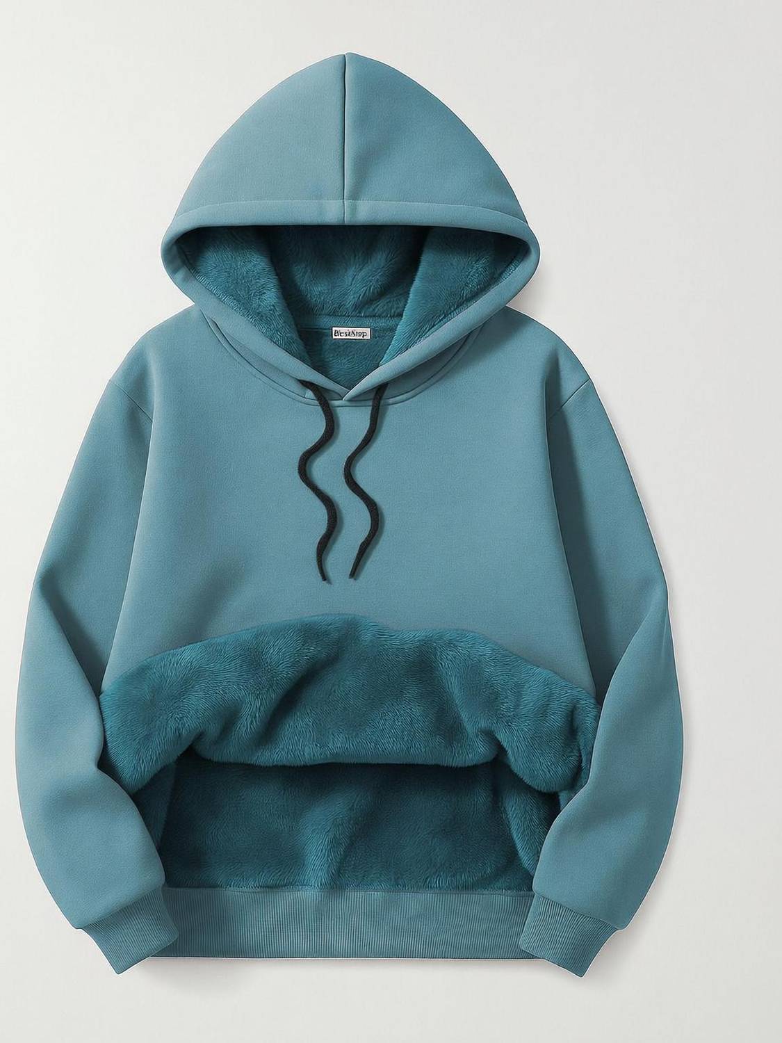 kshs Full Sleeve Solid Men & Women Sweatshirt - Image 1