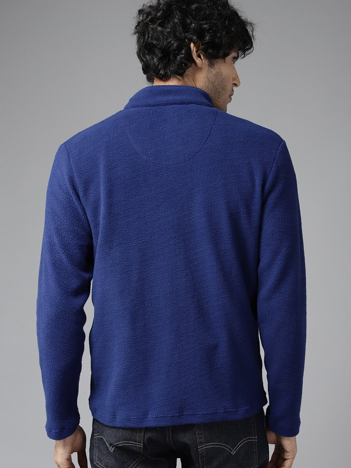 Image of Roadster Full Sleeve Solid Men Sweatshirt