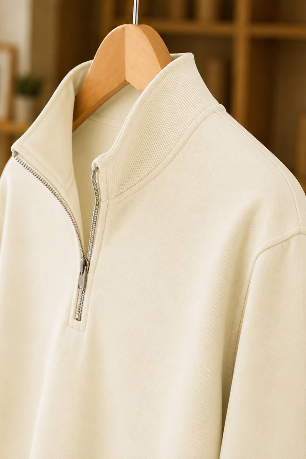 Fashion And Youth Full Sleeve Solid Men Sweatshirt - Image 4