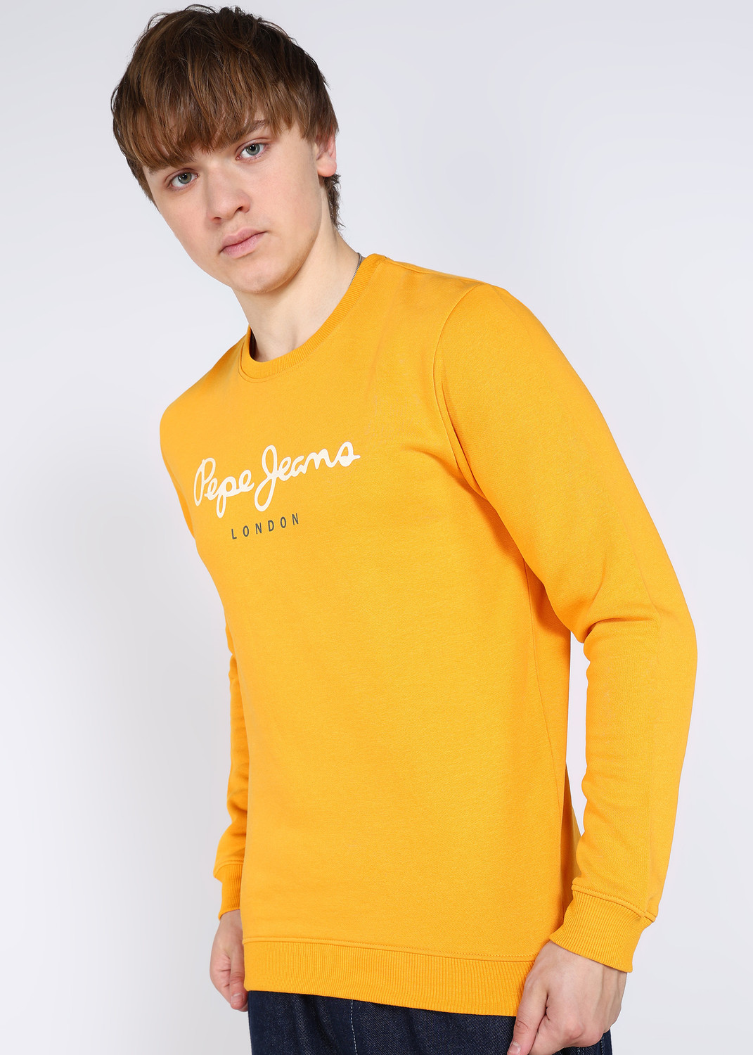 Image of Pepe Jeans Full Sleeve Graphic Print Men Sweatshirt