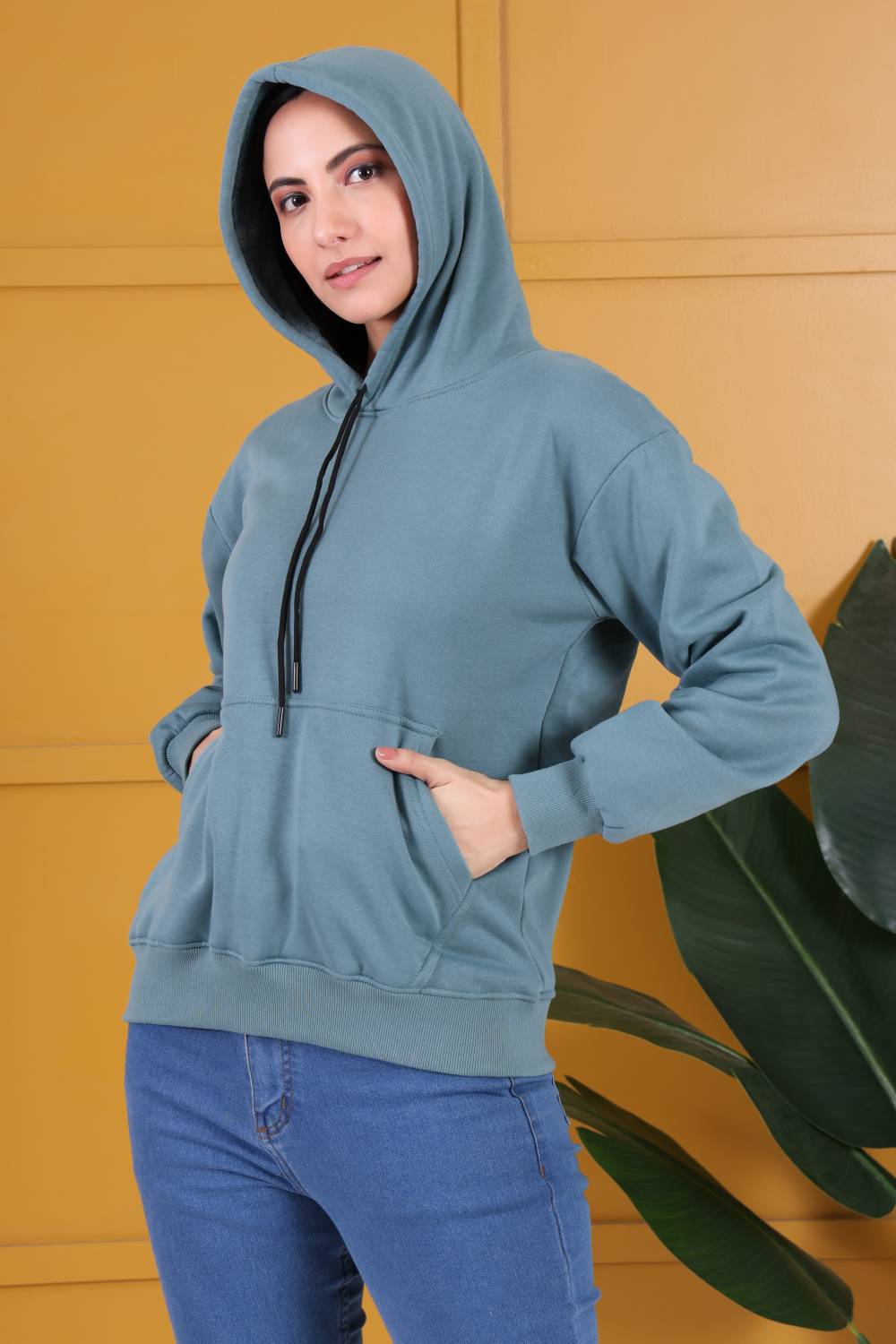 kshs Full Sleeve Solid Men & Women Sweatshirt - Image 3
