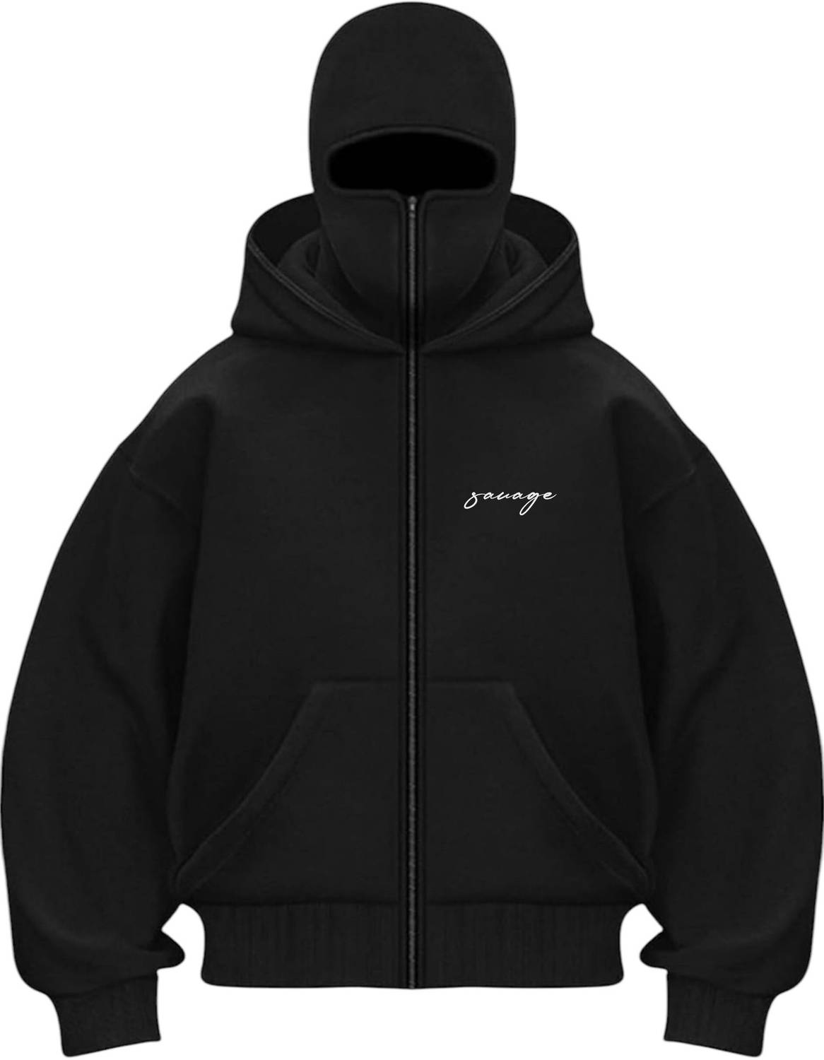 Be Savage Full Sleeve Solid Men Sweatshirt - Image 3