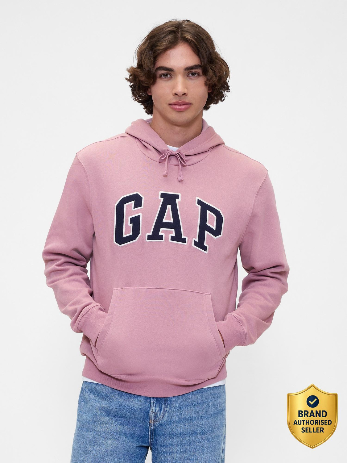 Image of GAP Full Sleeve Graphic Print Men Sweatshirt