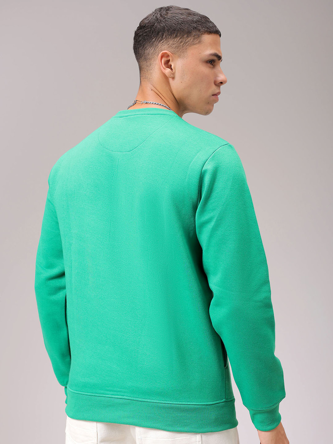 Image of The Indian Garage Co. Full Sleeve Printed Men Sweatshirt