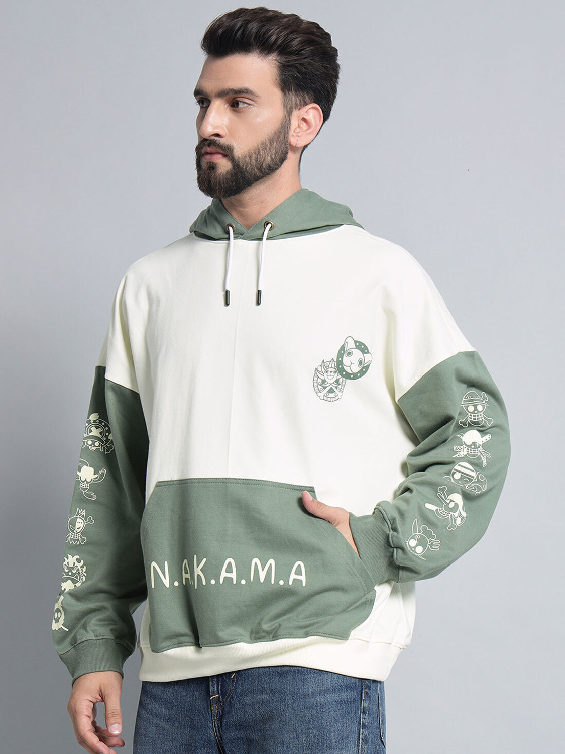 Image of ComicSense Full Sleeve Graphic Print Men Sweatshirt