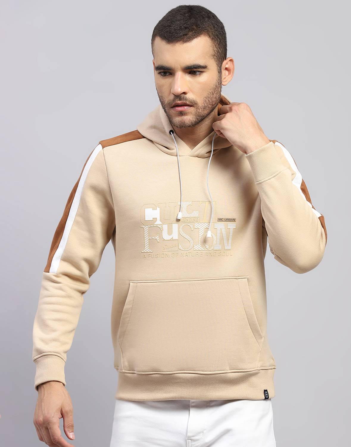 MONTE CARLO Full Sleeve Solid Men Sweatshirt - Image 1