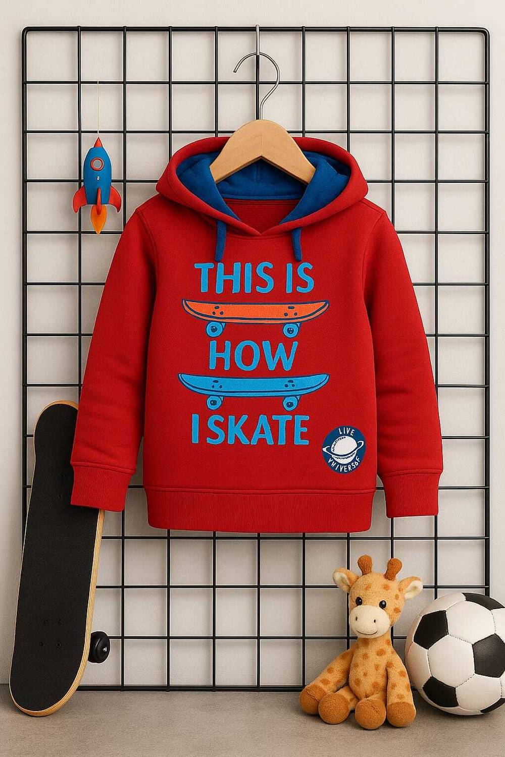 Austivo Full Sleeve Printed Boys Sweatshirt