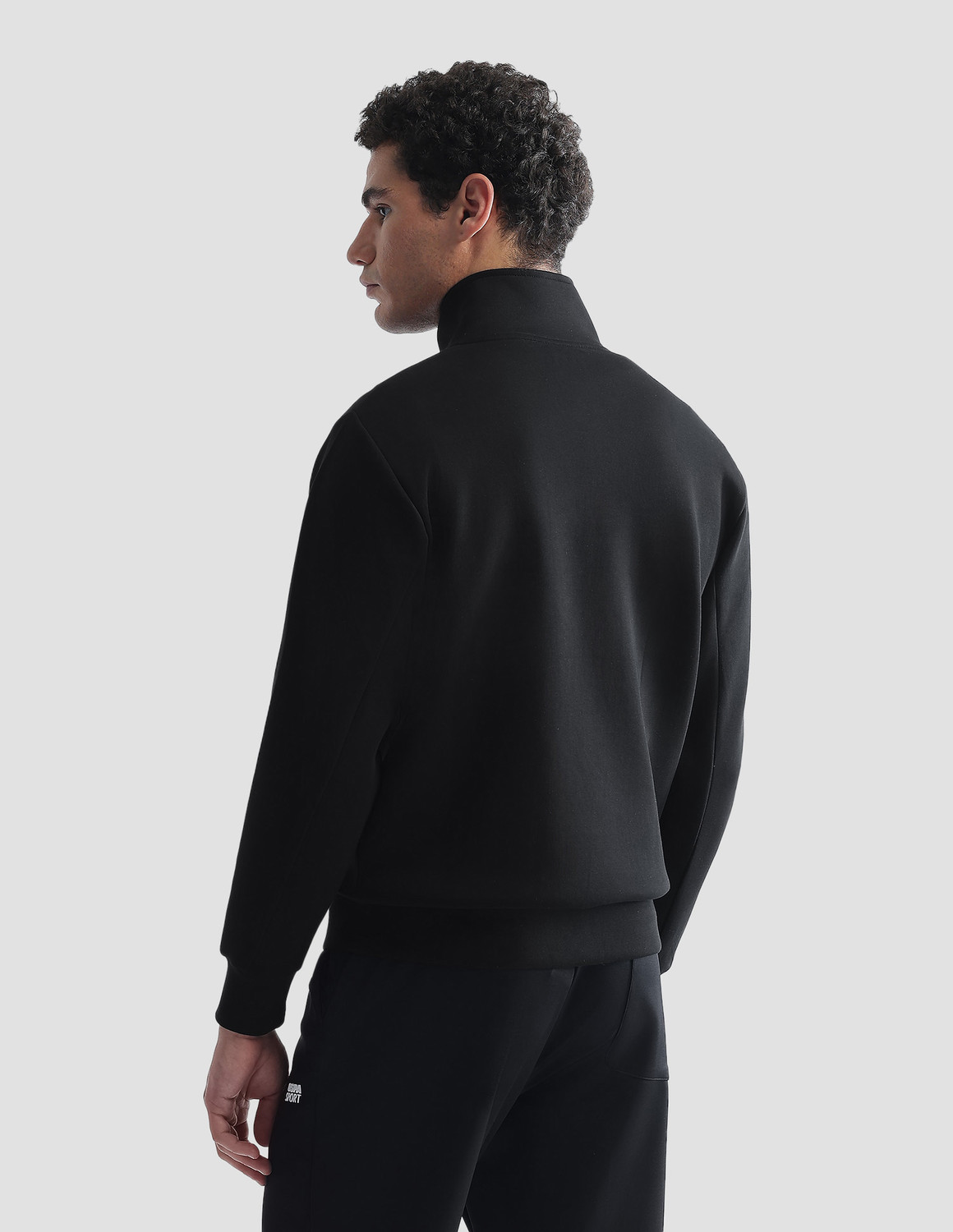 Image of U.S. POLO ASSN. Men Full Sleeve Solid Sweatshirt