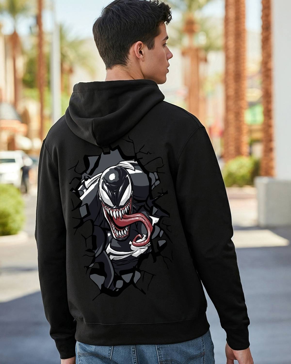 BEWAKOOF Full Sleeve Printed Men Sweatshirt