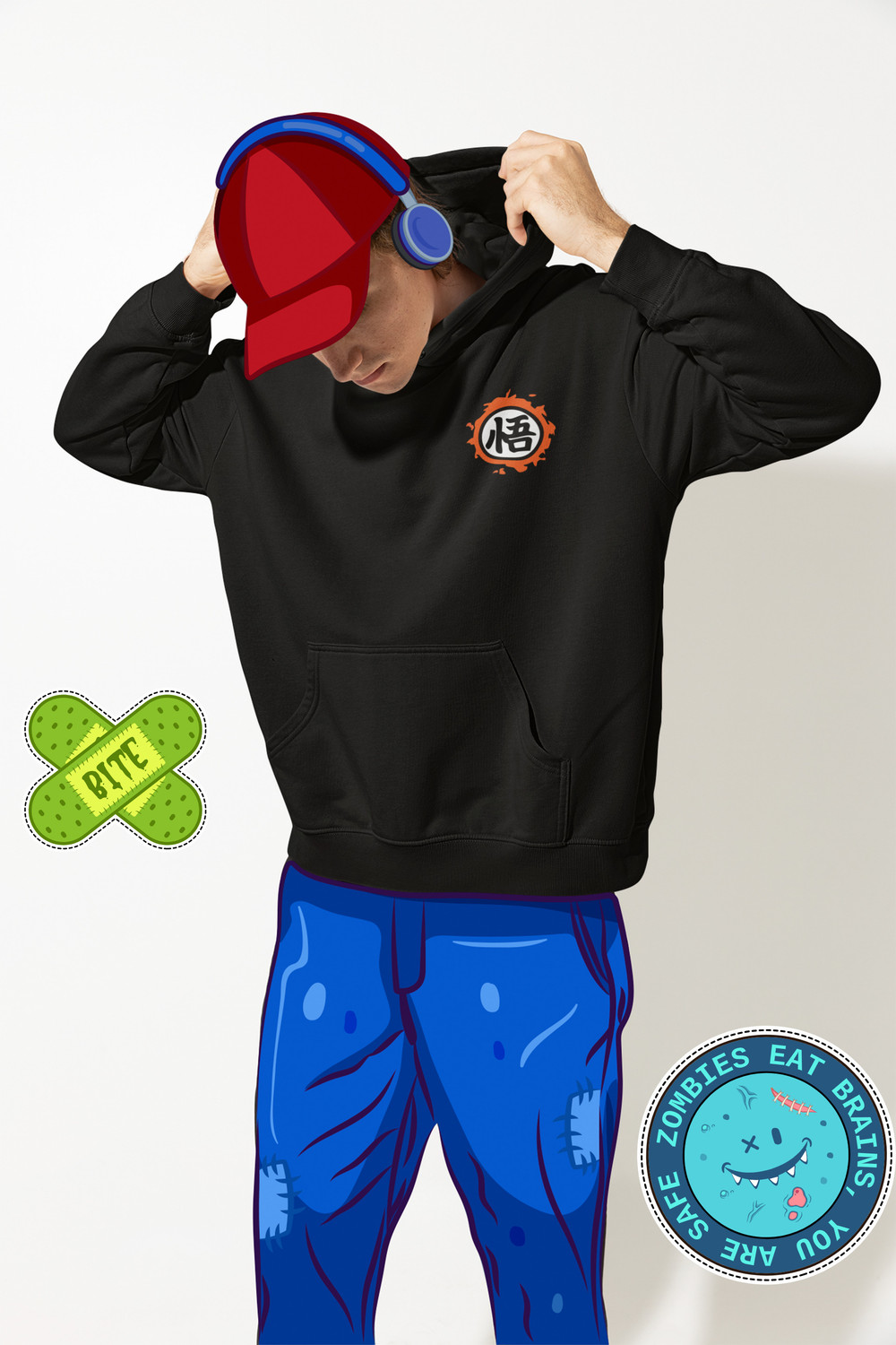 Image of Cloroot Full Sleeve Graphic Print Men Sweatshirt