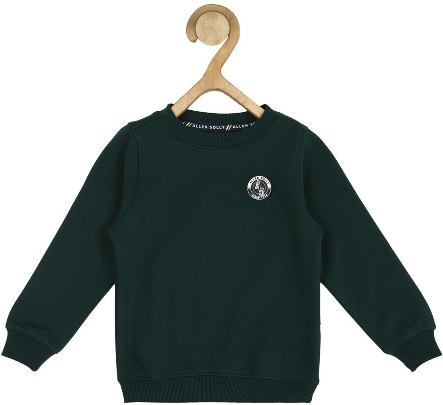 Image of Allen Solly Full Sleeve Solid Boys Sweatshirt