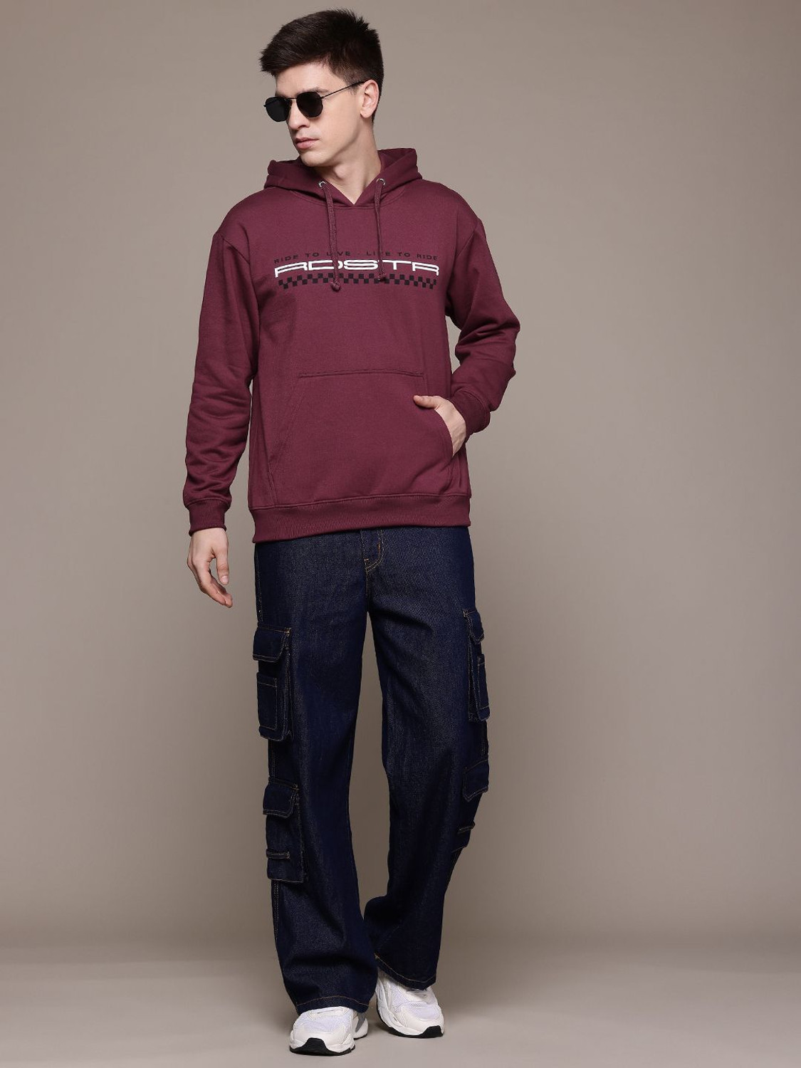 Image of Roadster Full Sleeve Printed Men Sweatshirt