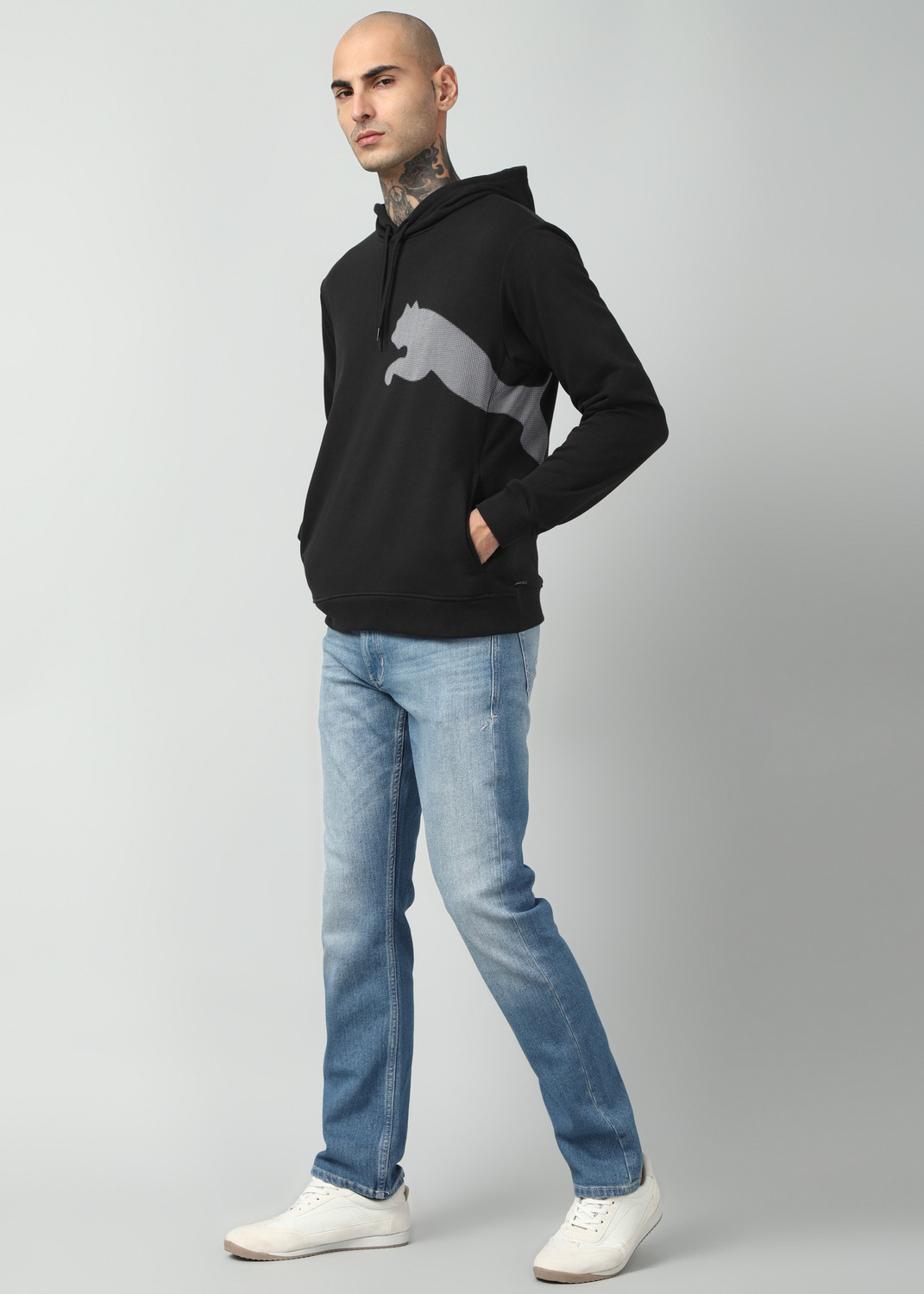 Image of PUMA Full Sleeve Solid Men Sweatshirt