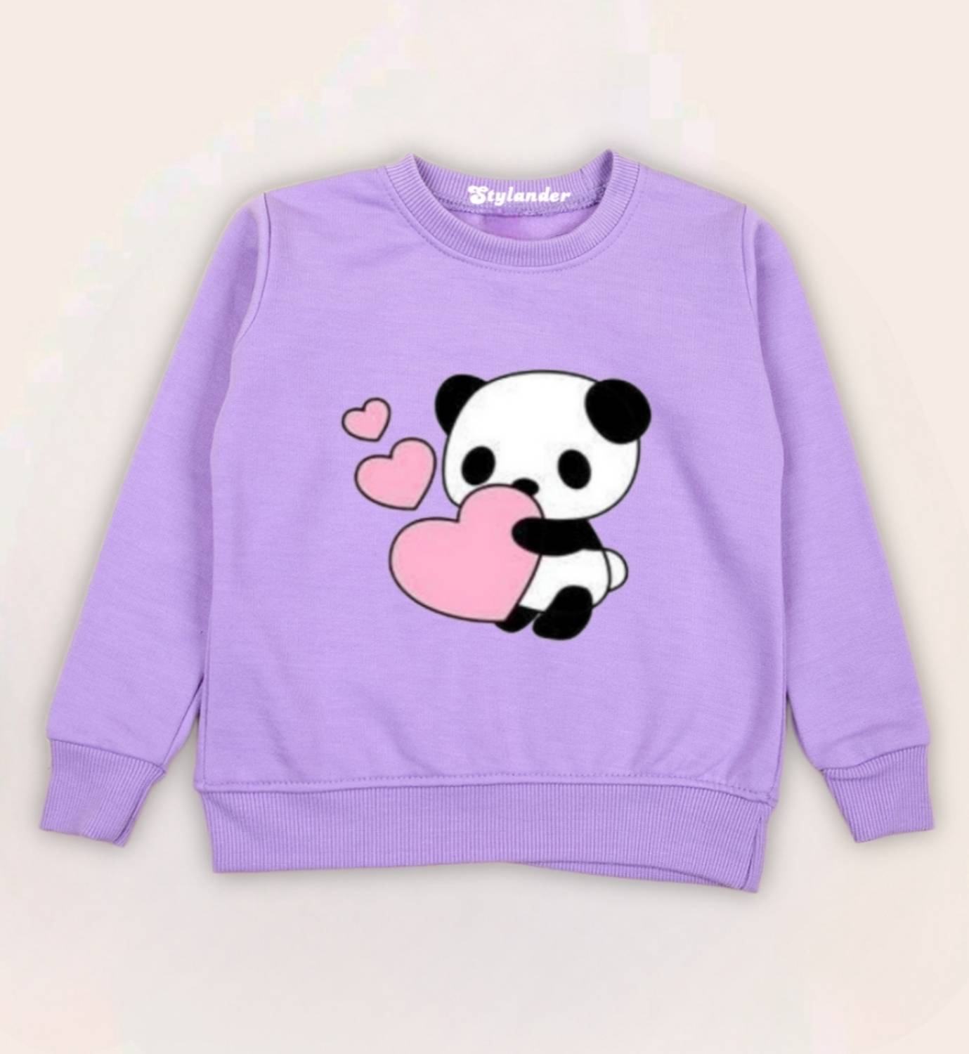 Bellame Full Sleeve Graphic Print Girls Sweatshirt