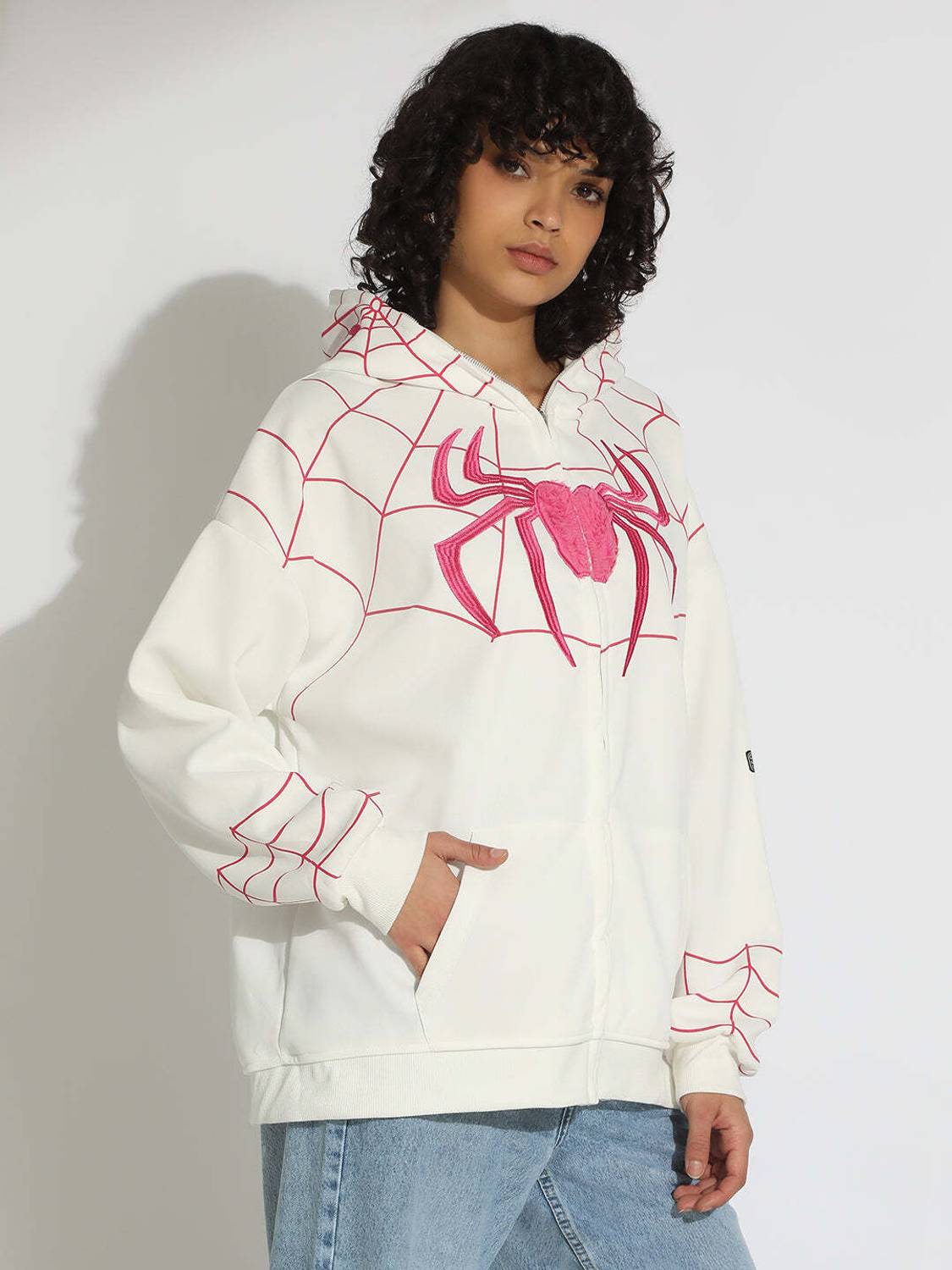 SHOWOFFFF Women Full Sleeve Graphic Print Sweatshirt - Image 3