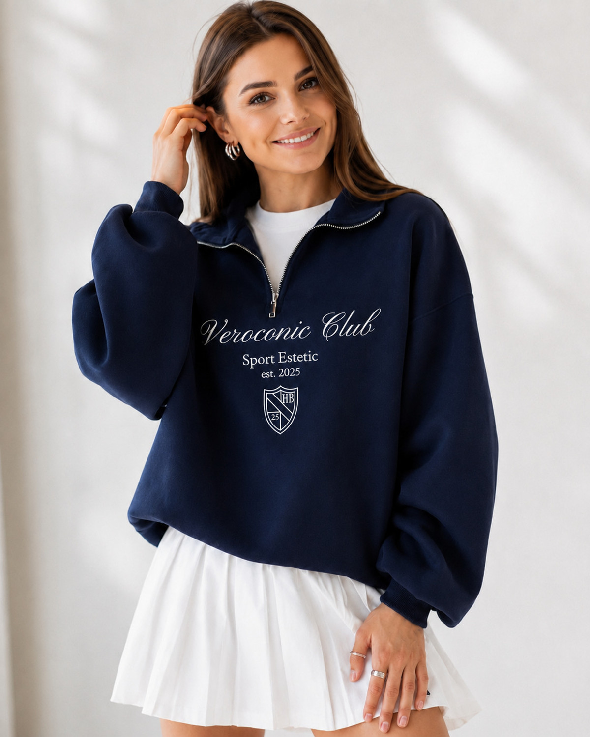 Veroconic Full Sleeve Printed Women Sweatshirt