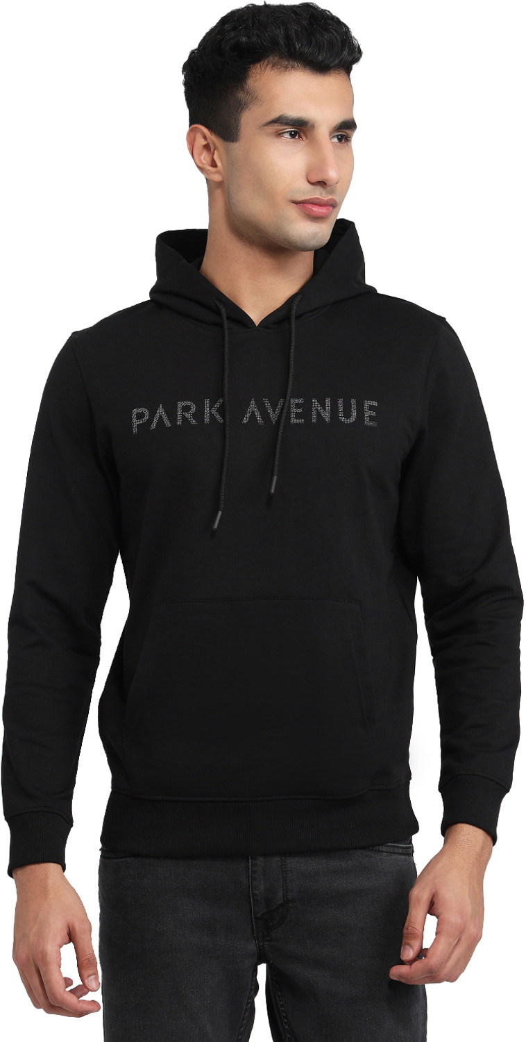 Image of PARK AVENUE Men Full Sleeve Printed Sweatshirt