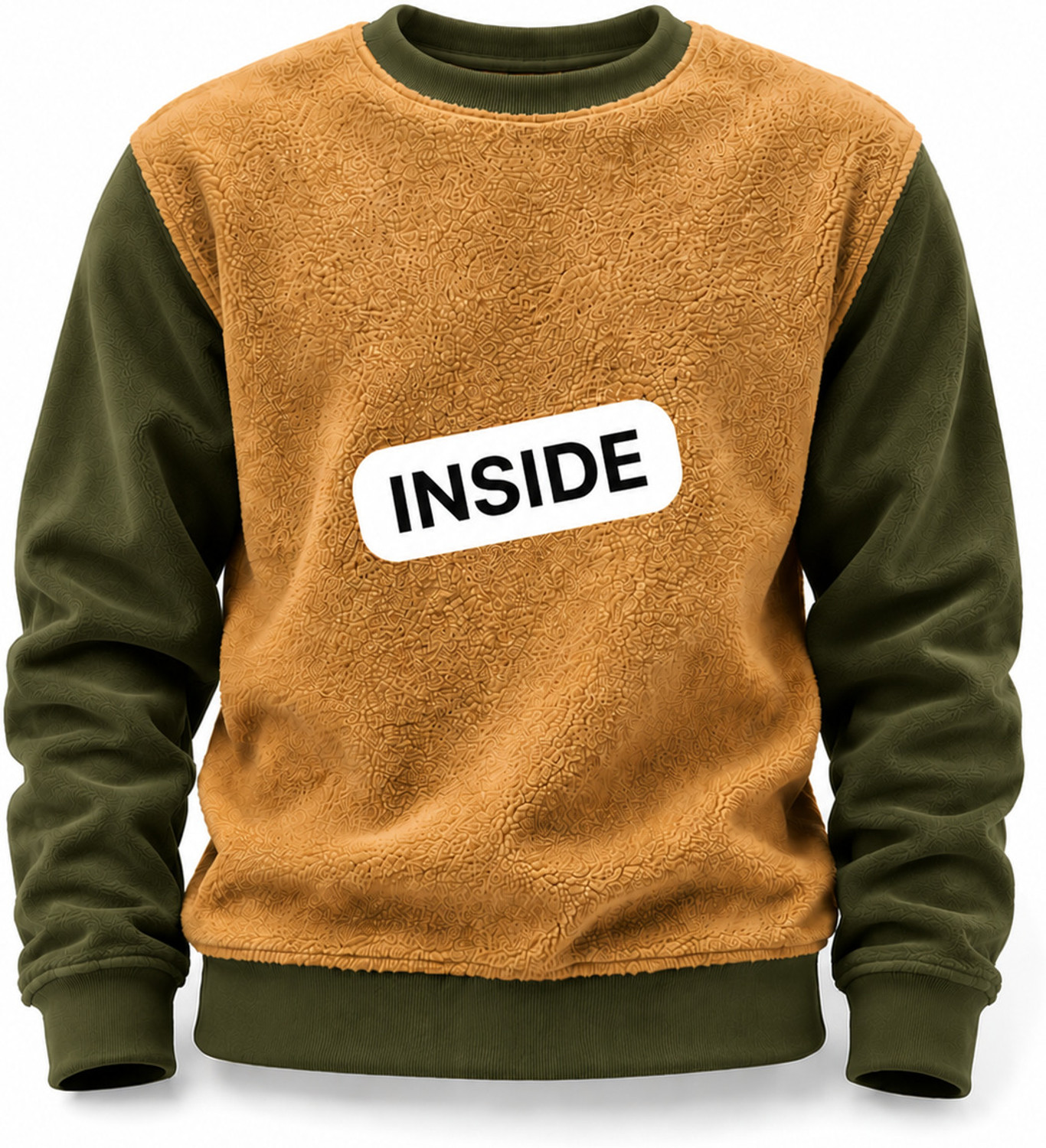 Image of WOMENPRIDE Men Full Sleeve Printed Reversible Sweatshirt