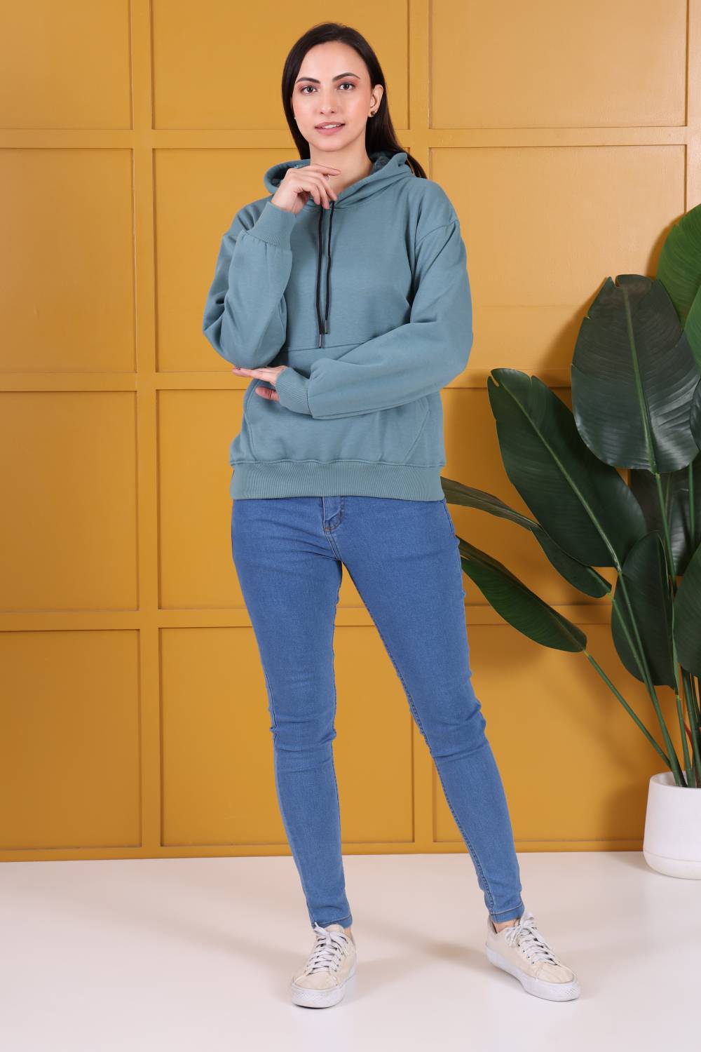kshs Full Sleeve Solid Men & Women Sweatshirt - Image 4