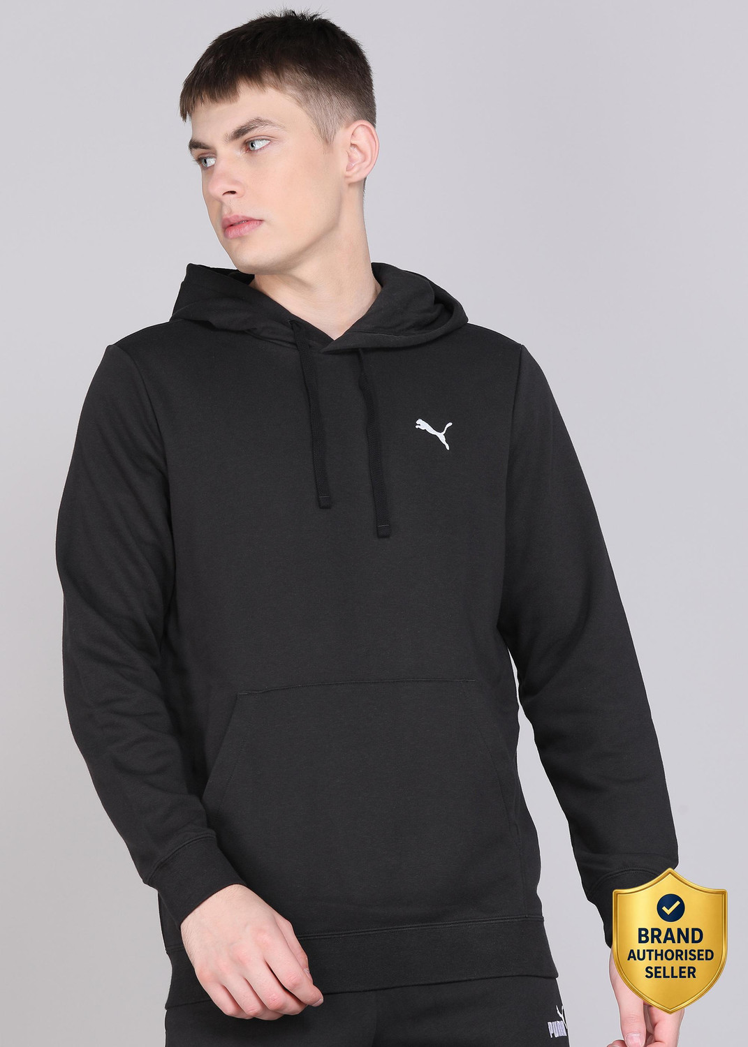 Image of PUMA Full Sleeve Solid Men Sweatshirt