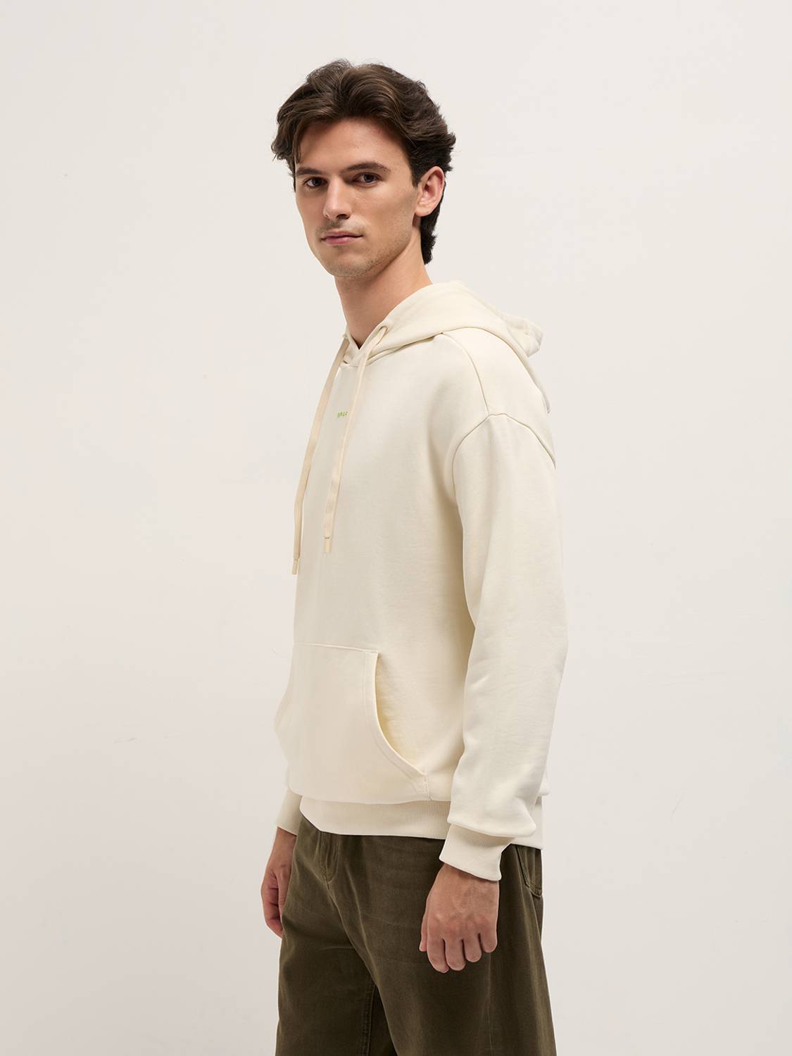 THE BEAR HOUSE Men's Full Sleeve Solid Sweatshirt - Image 1