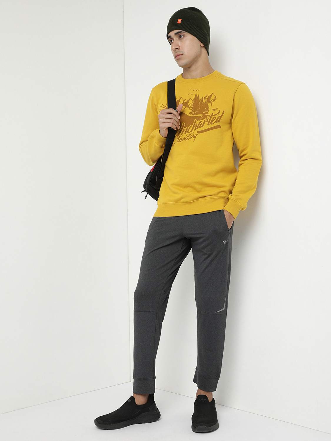 Image of Wildcraft Full Sleeve Printed Men Sweatshirt