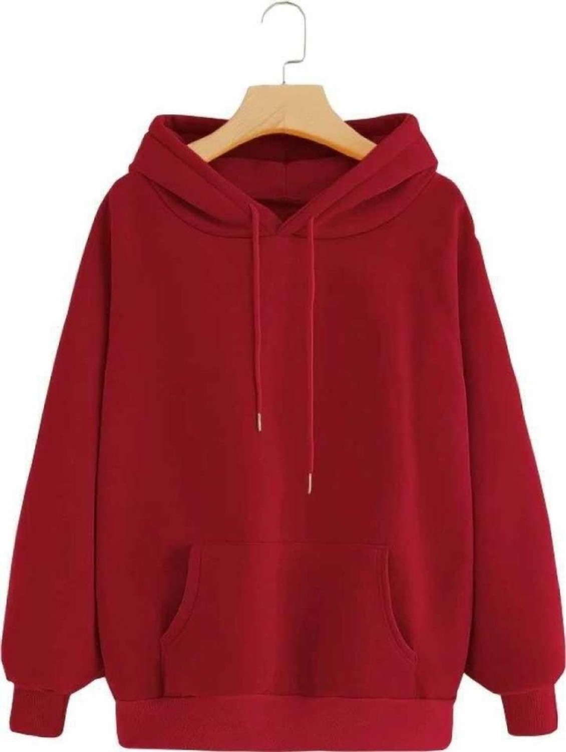 Image of ERAWORLD Full Sleeve Solid Men Sweatshirt