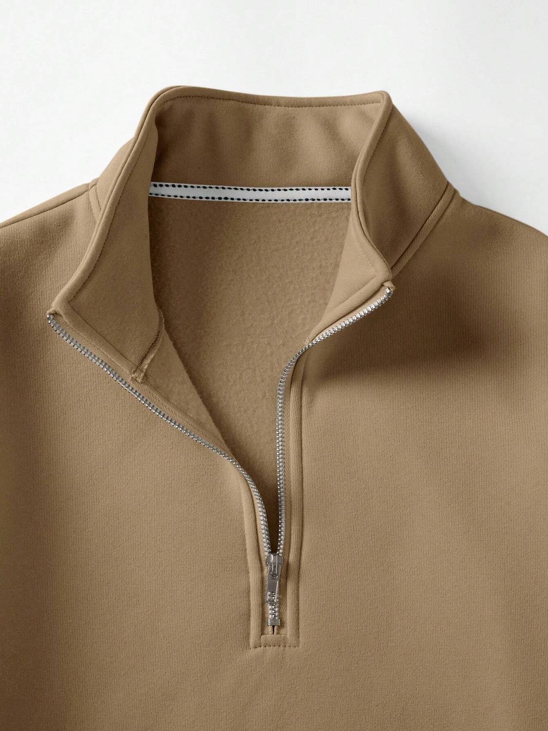 Stockton Full Sleeve Solid Men Sweatshirt - Image 3