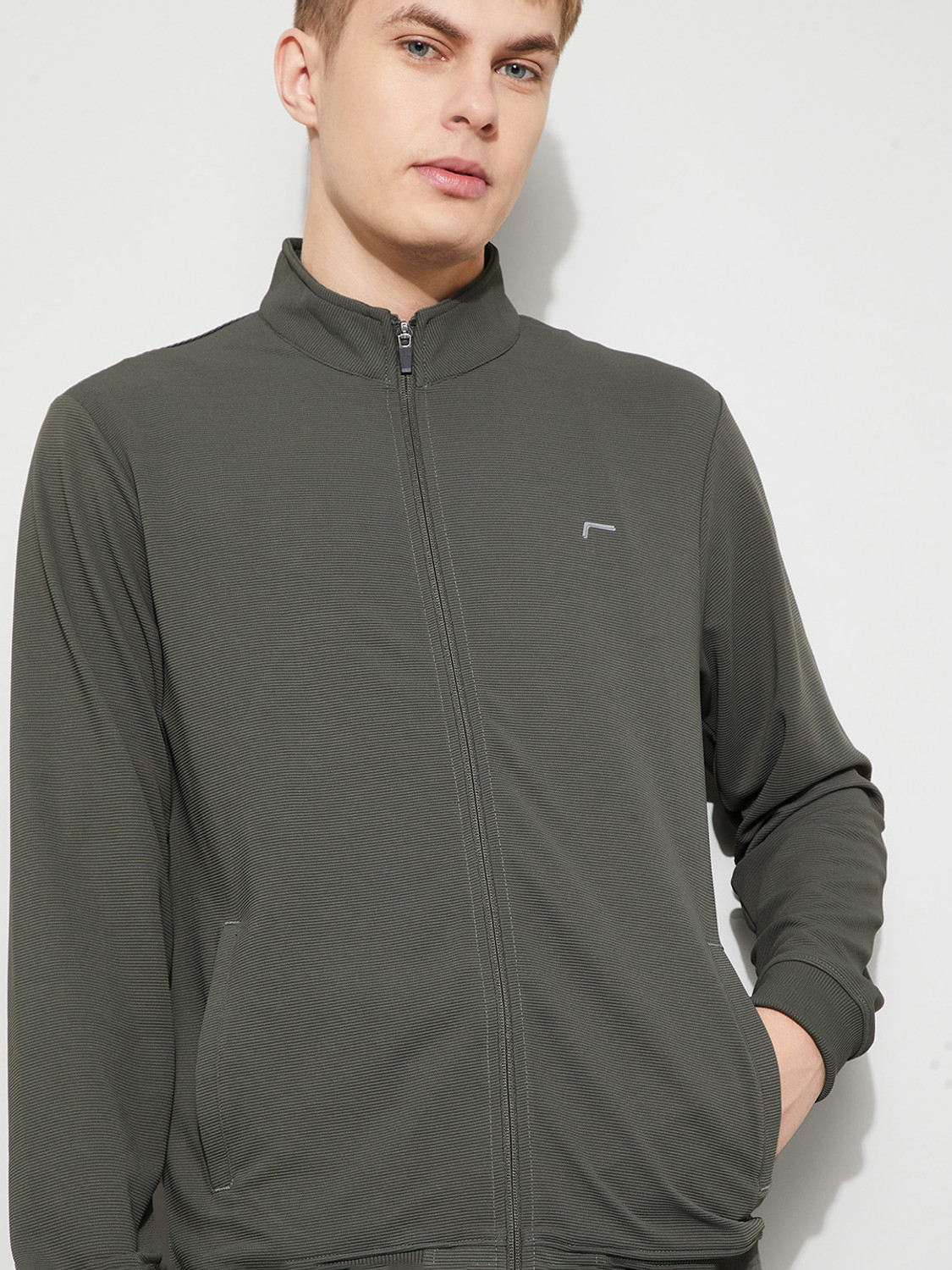 Image of Fame Forever by Lifestyle Full Sleeve Striped Men Sweatshirt