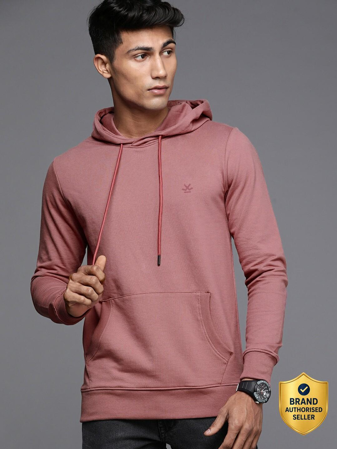 Image of WROGN Full Sleeve Printed Men Sweatshirt