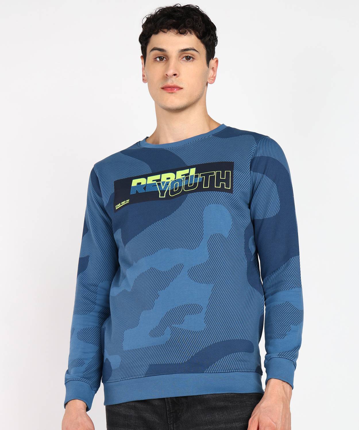 Killer Full Sleeve Printed Men Sweatshirt
