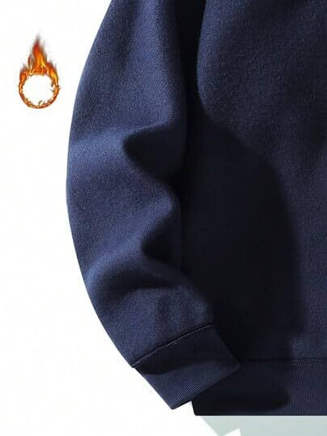 IMSA MODA Full Sleeve Solid Men Sweatshirt - Image 3