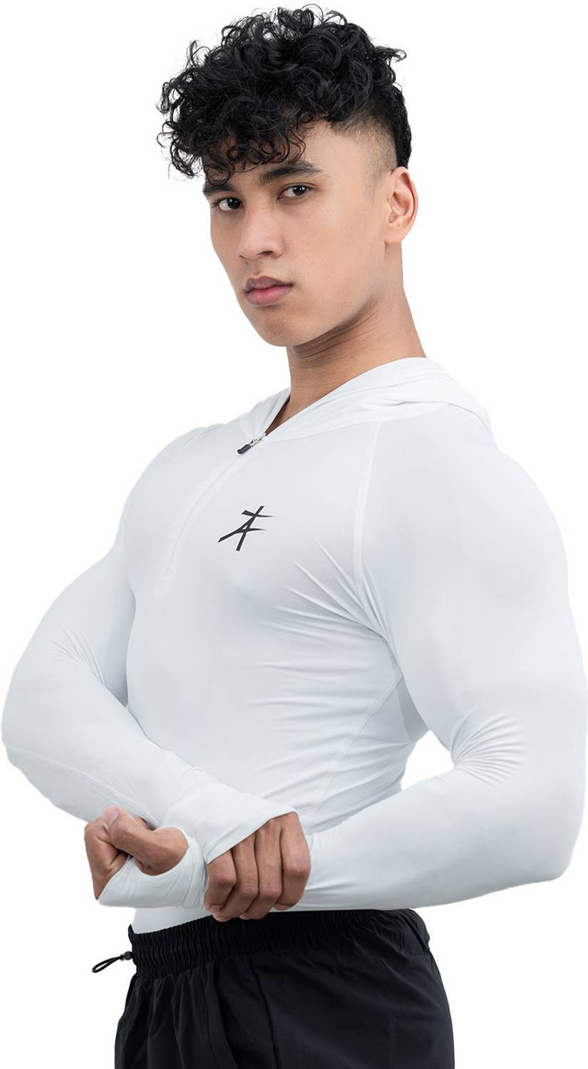 Athflex Full Sleeve Solid Men Sweatshirt - Image 3