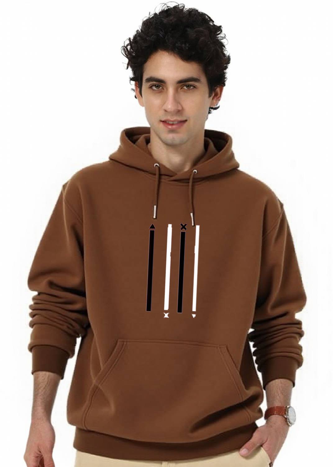 Ashkart Full Sleeve Solid Men Sweatshirt