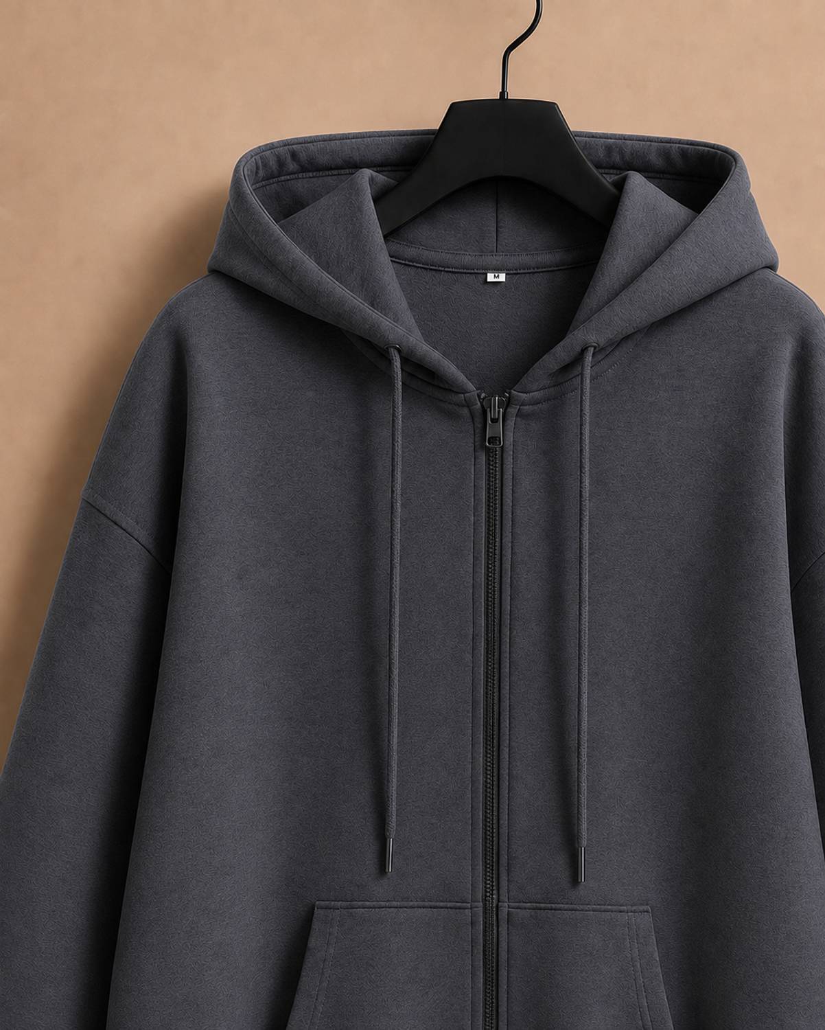 TENRUN Full Sleeve Solid Men Sweatshirt - Image 3