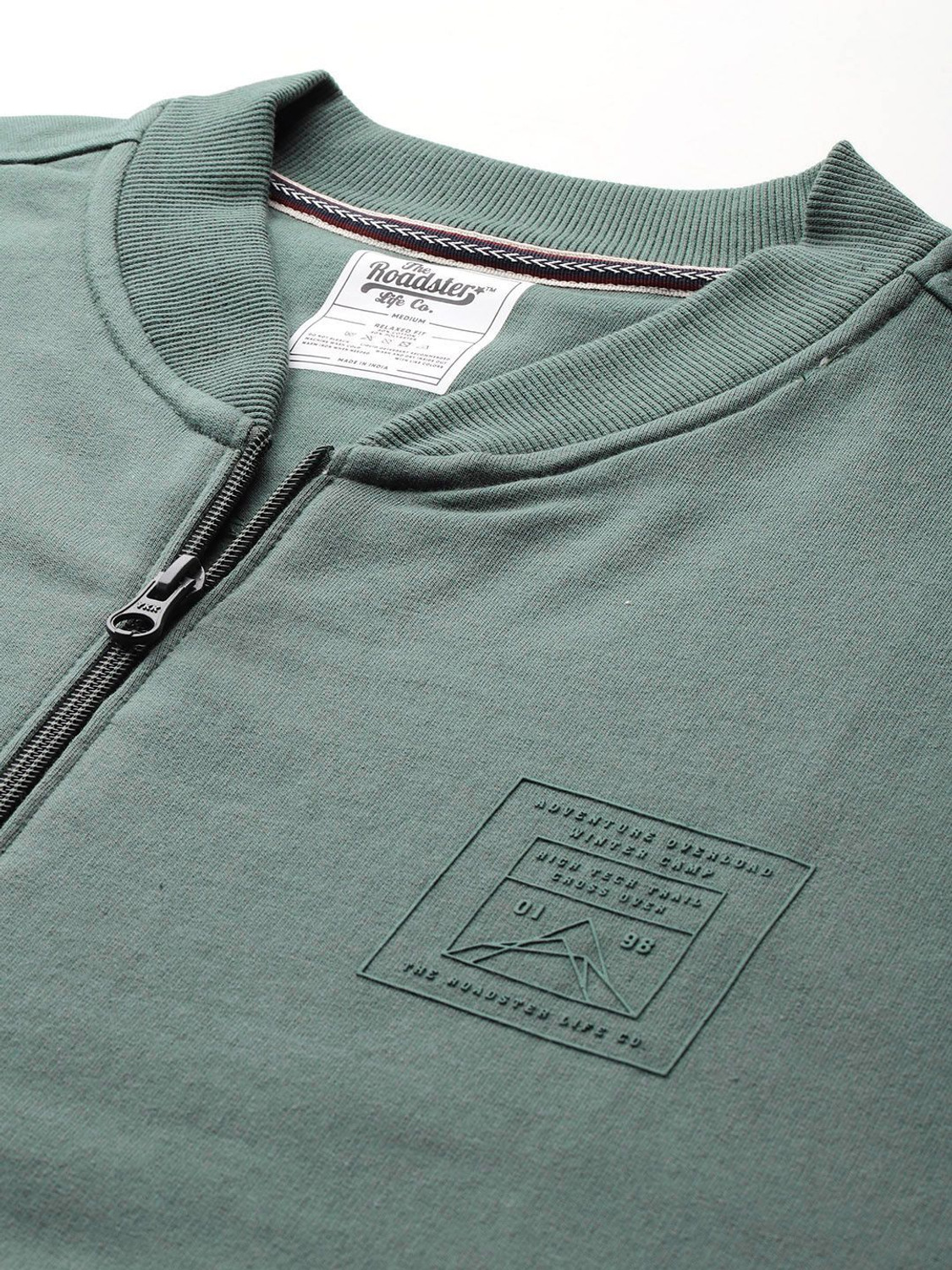 Image of Roadster Full Sleeve Solid Men Sweatshirt