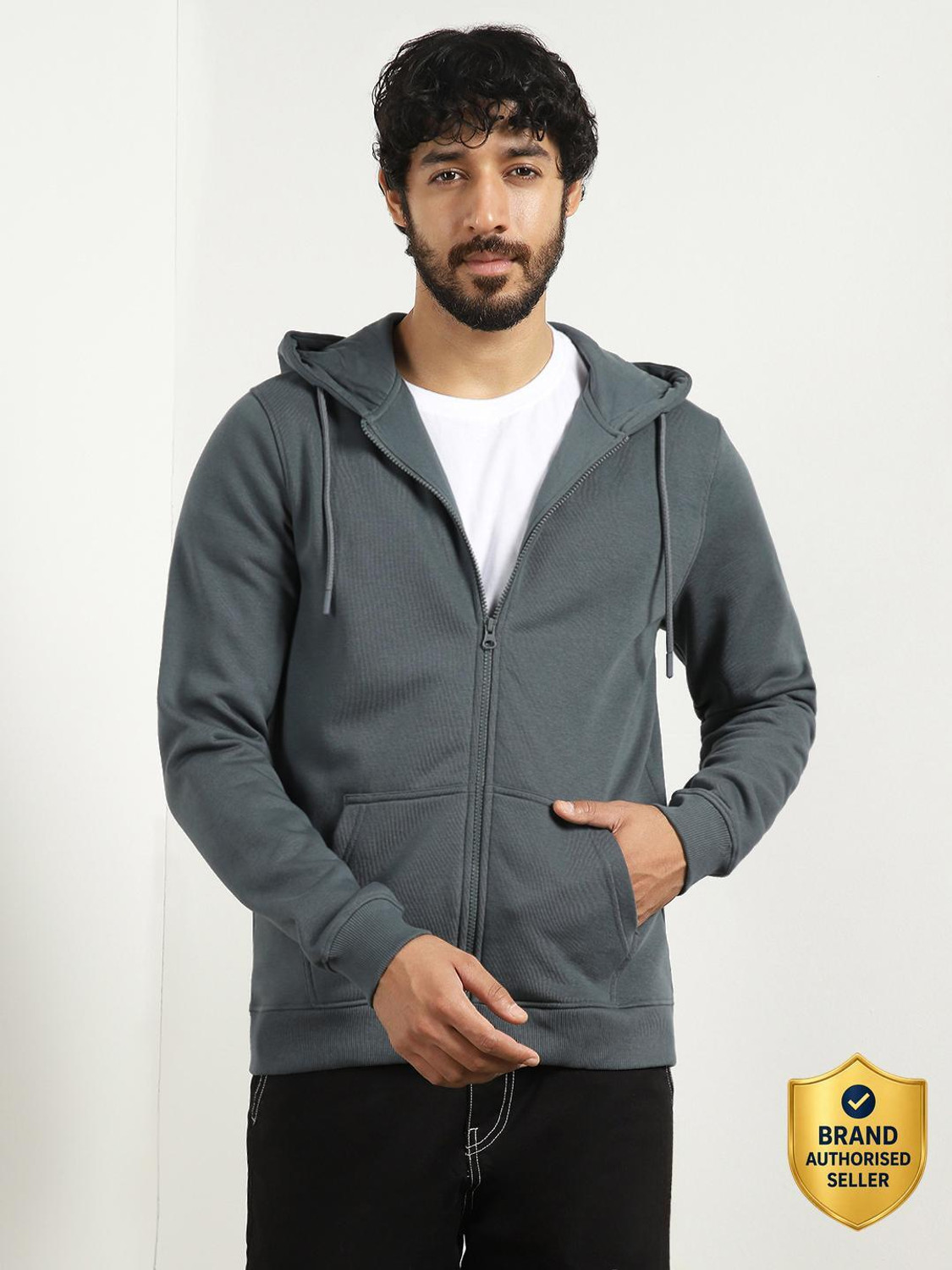Image of NOBERO Full Sleeve Solid Men & Women Sweatshirt