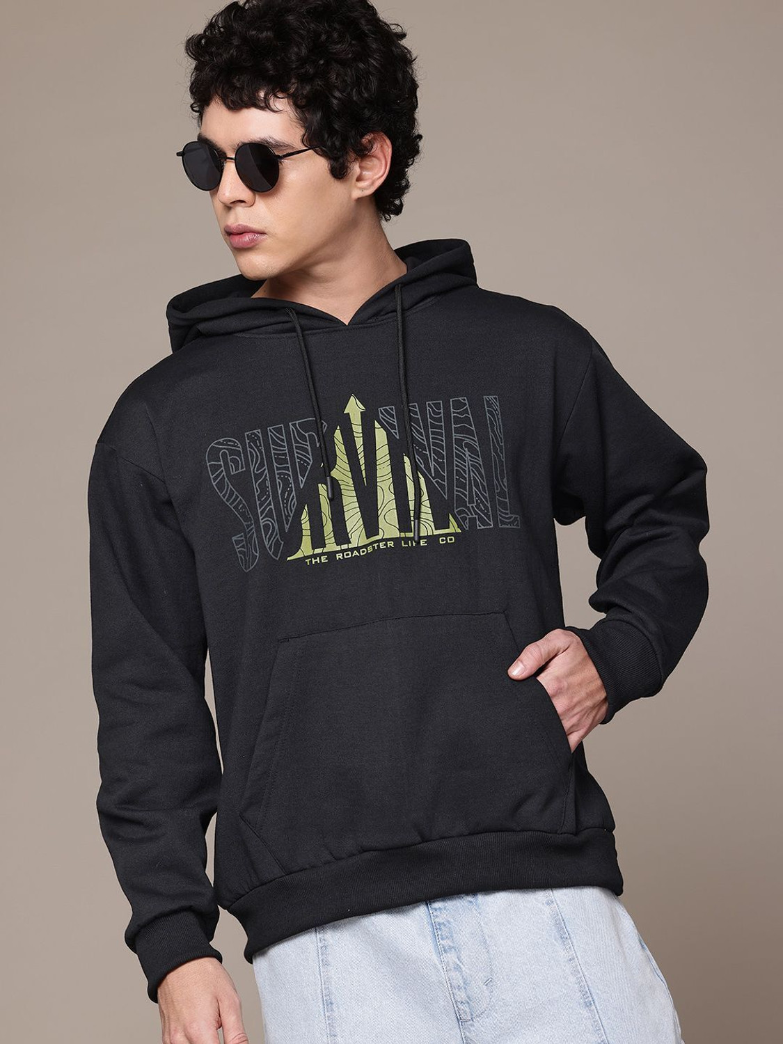 Image of Roadster Full Sleeve Printed Men Sweatshirt