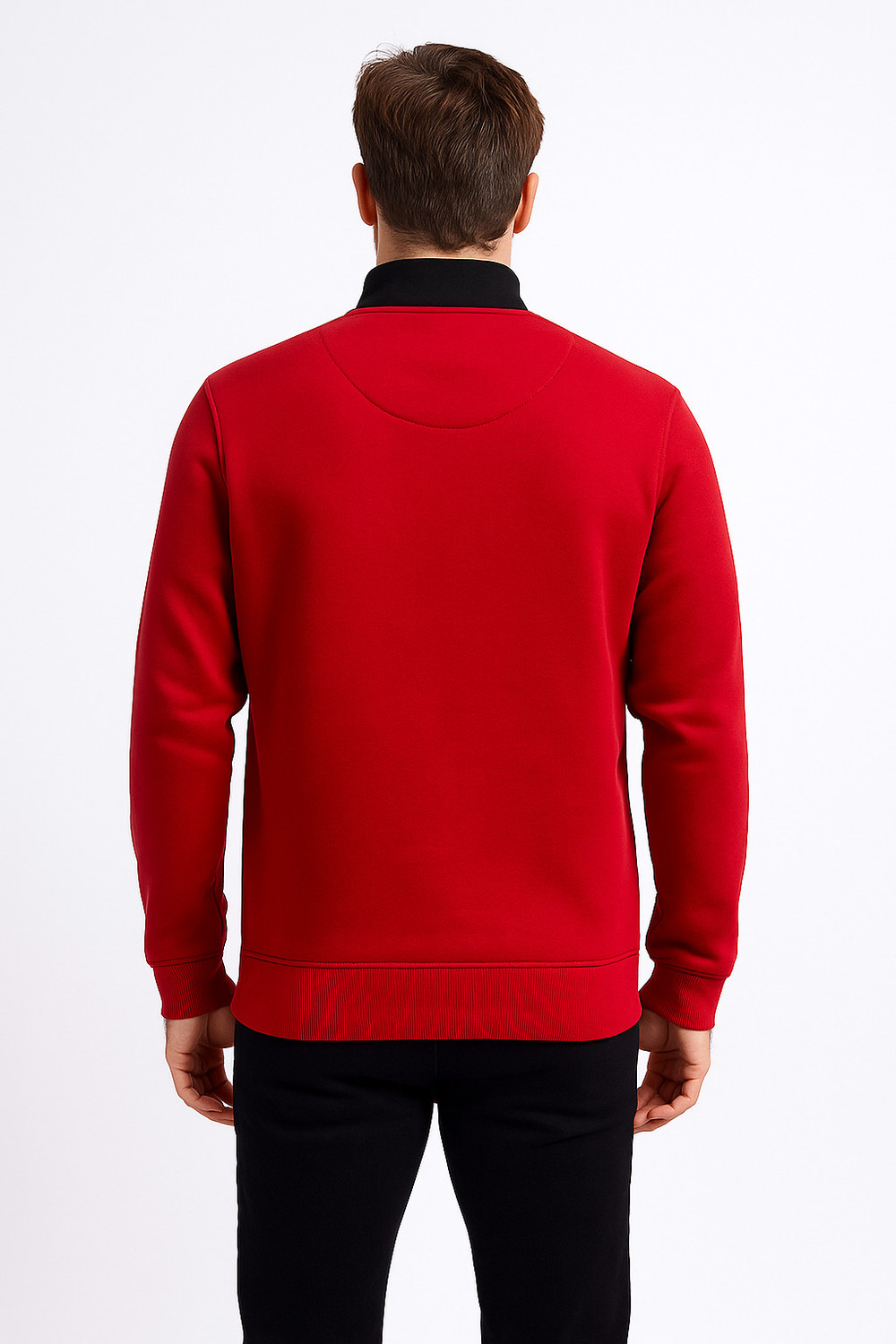 Image of HouseOfCommon Full Sleeve Solid Men Sweatshirt