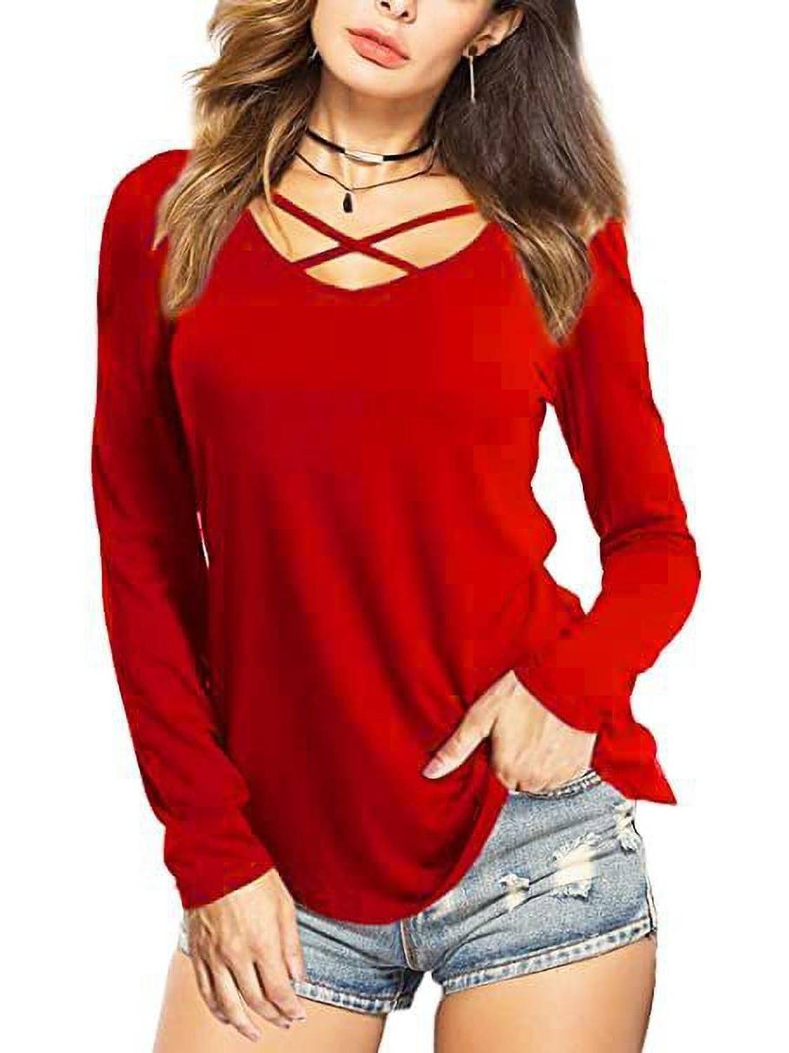 Boldwink Full Sleeve Solid Women Sweatshirt