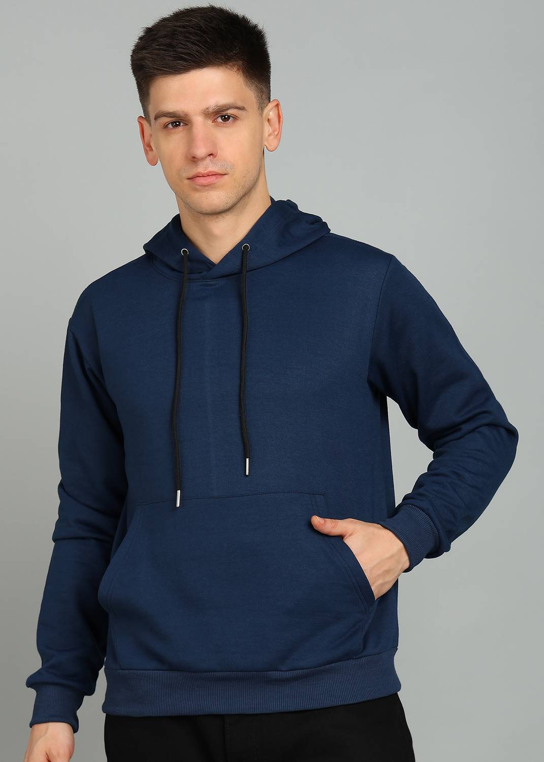 Adyavastram Full Sleeve Solid Men Sweatshirt