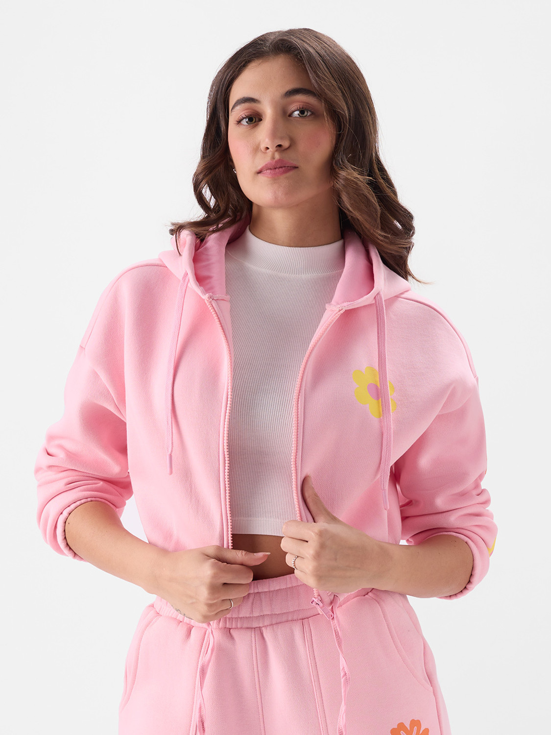 Image of The Souled Store 3 /4th Sleeve Solid Women Jacket